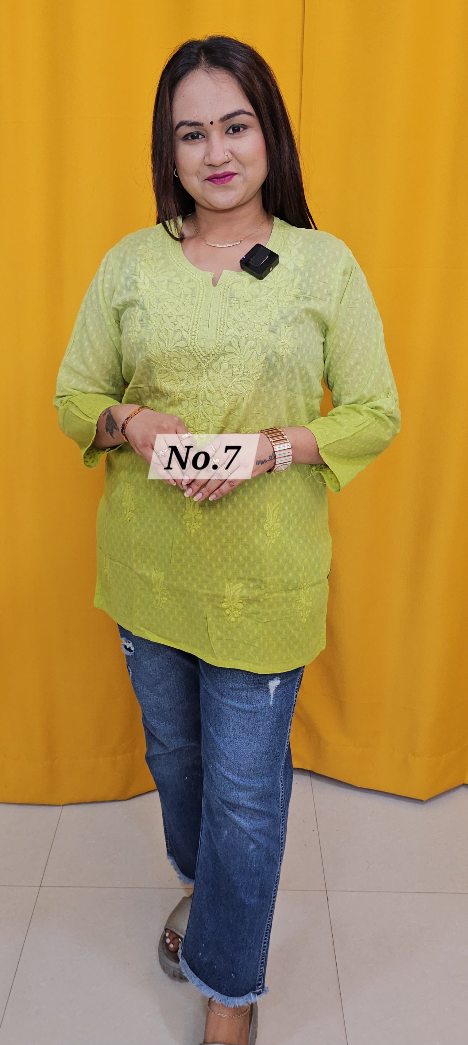 Cotton Short Top (No. 7)