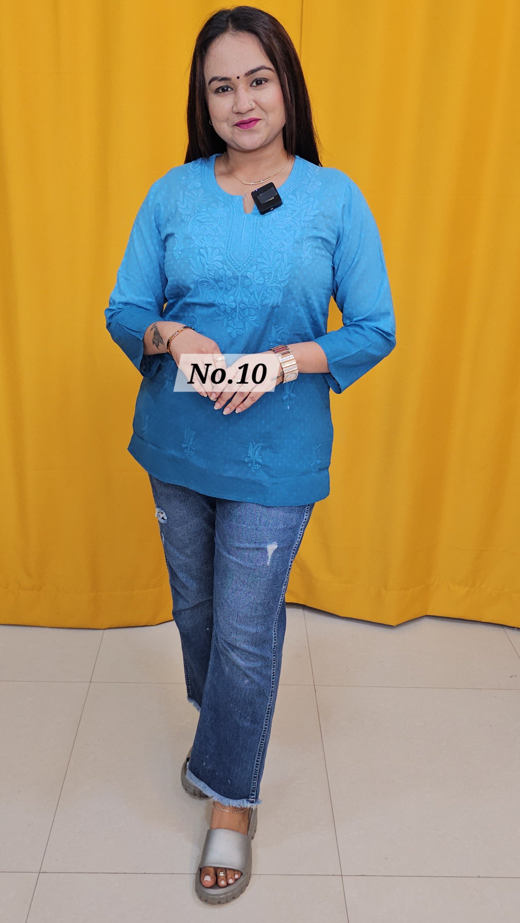 Cotton Short Top (No. 10)