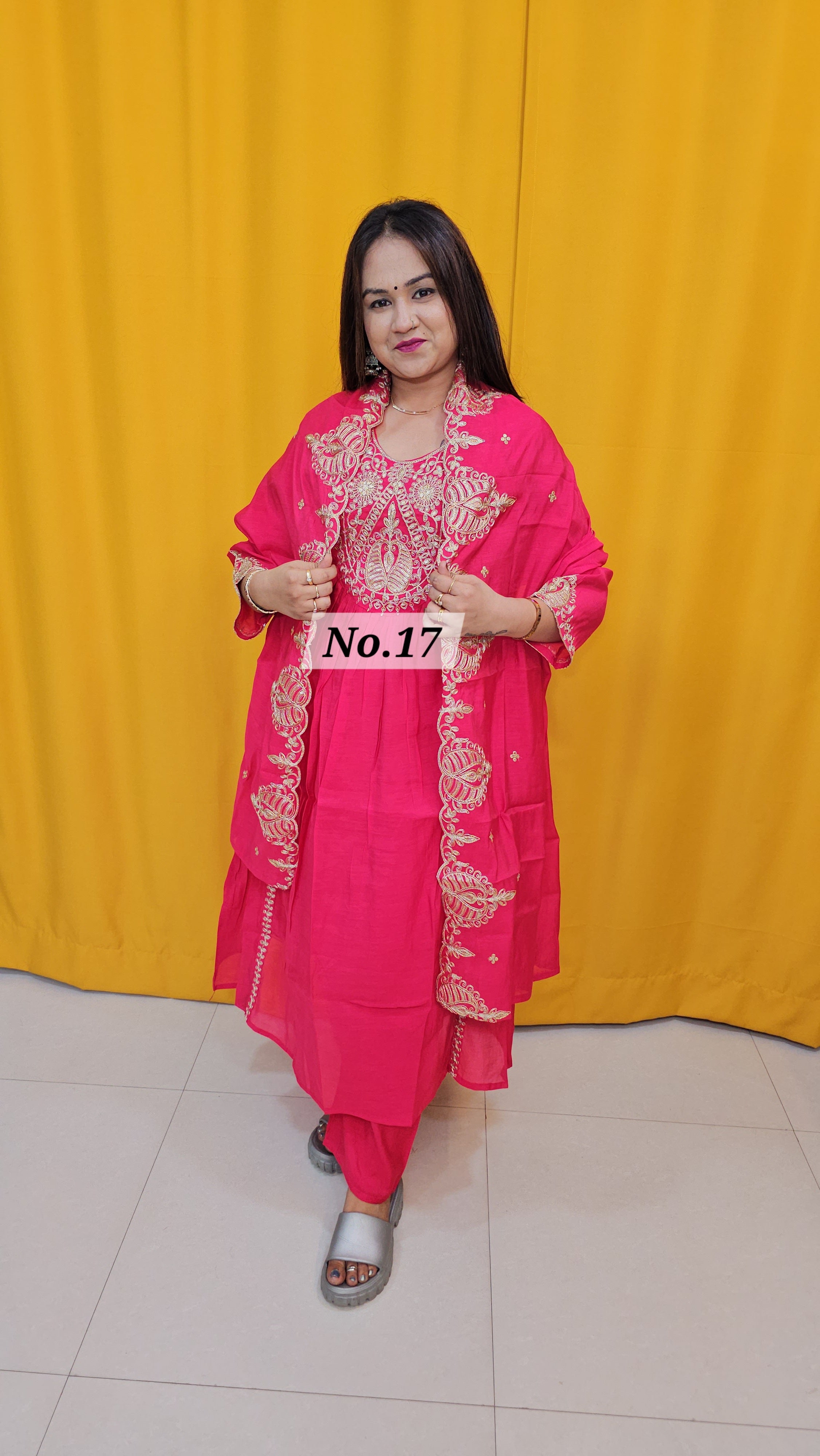 PURE MAL CHANDERI DRESS (NO. 17)