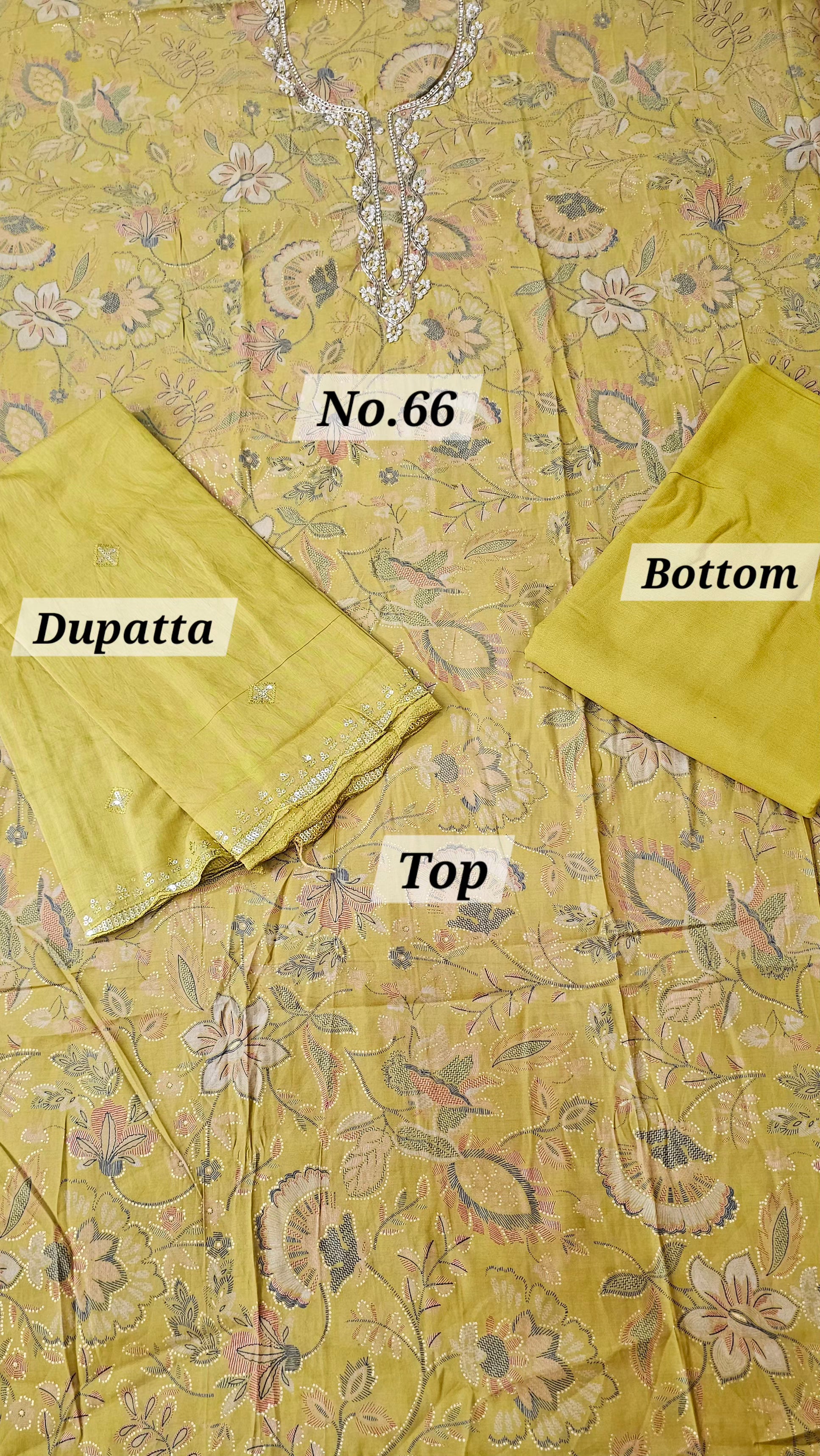 Premium 3PC Dress Material (No. 66)