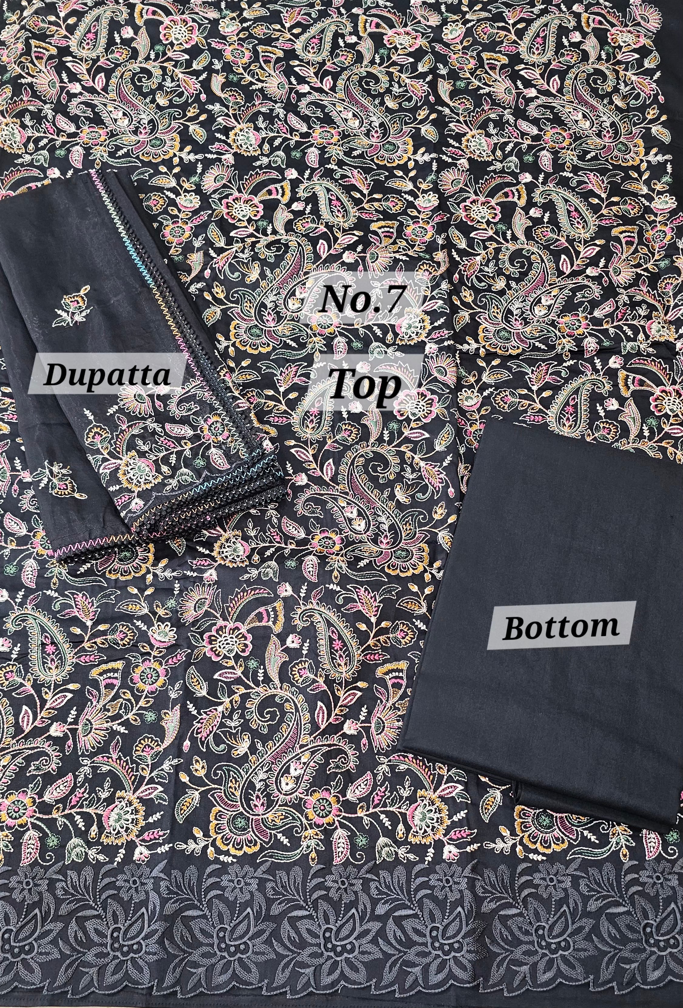 Jugni 3 PC Dress Material (No. 7)