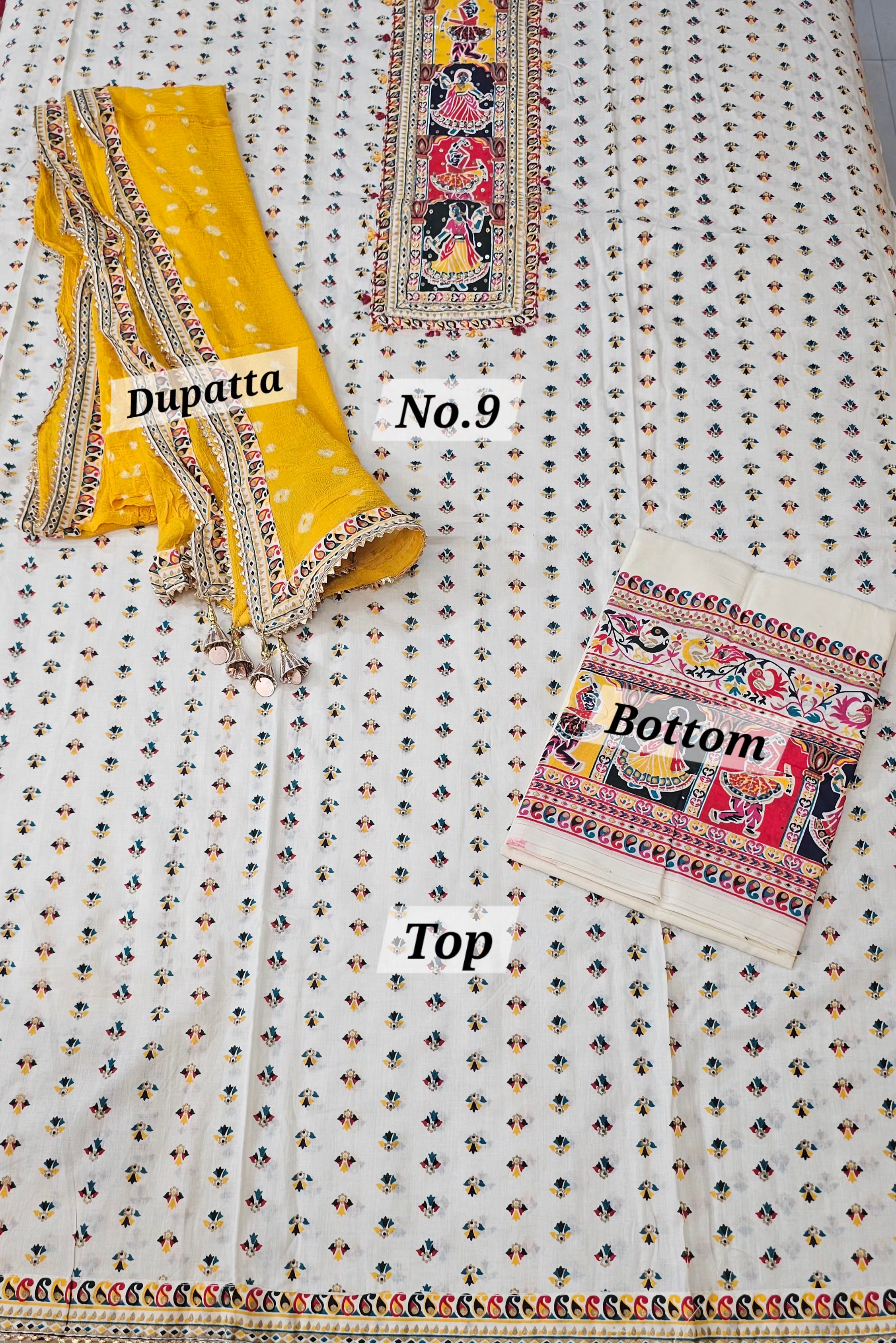 Jugni 3 PC Dress Material (No. 9)