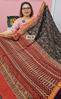 AJRAKH MAHESWARI SAREE (NO .6)