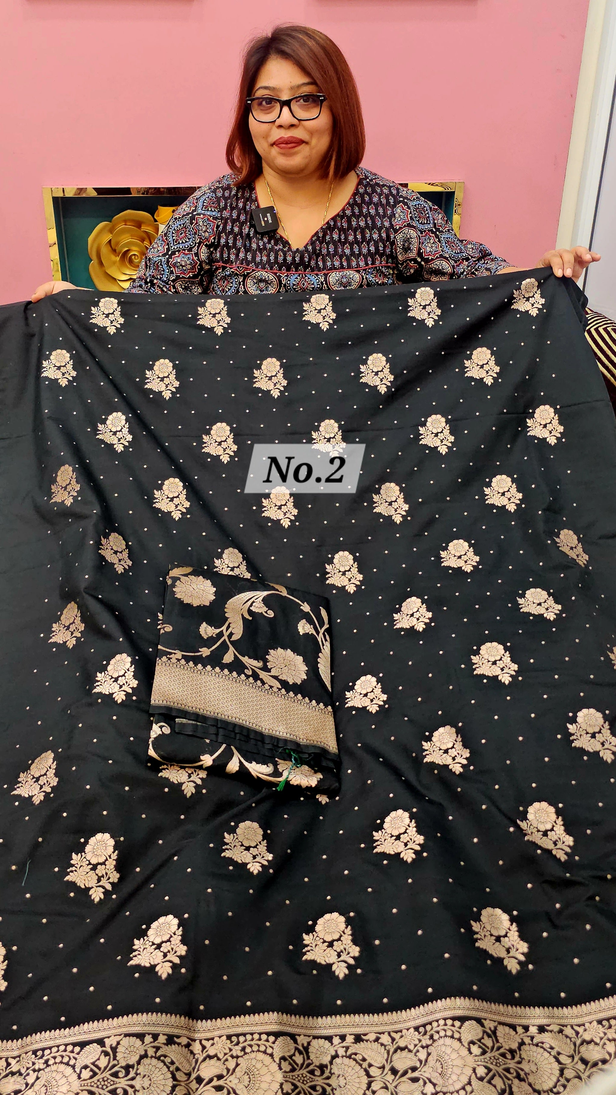 HANDLOOM PURE QUALITY 3PC DRESS MATERIAL (NO.2)