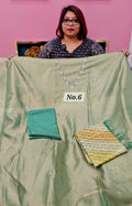 HANDLOOM PURE QUALITY 3PC DRESS MATERIAL (NO.6)