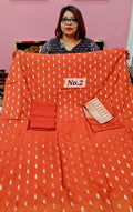 PURE HANDLOOM SILK 3PC DRESS MATERIAL (NO.2)
