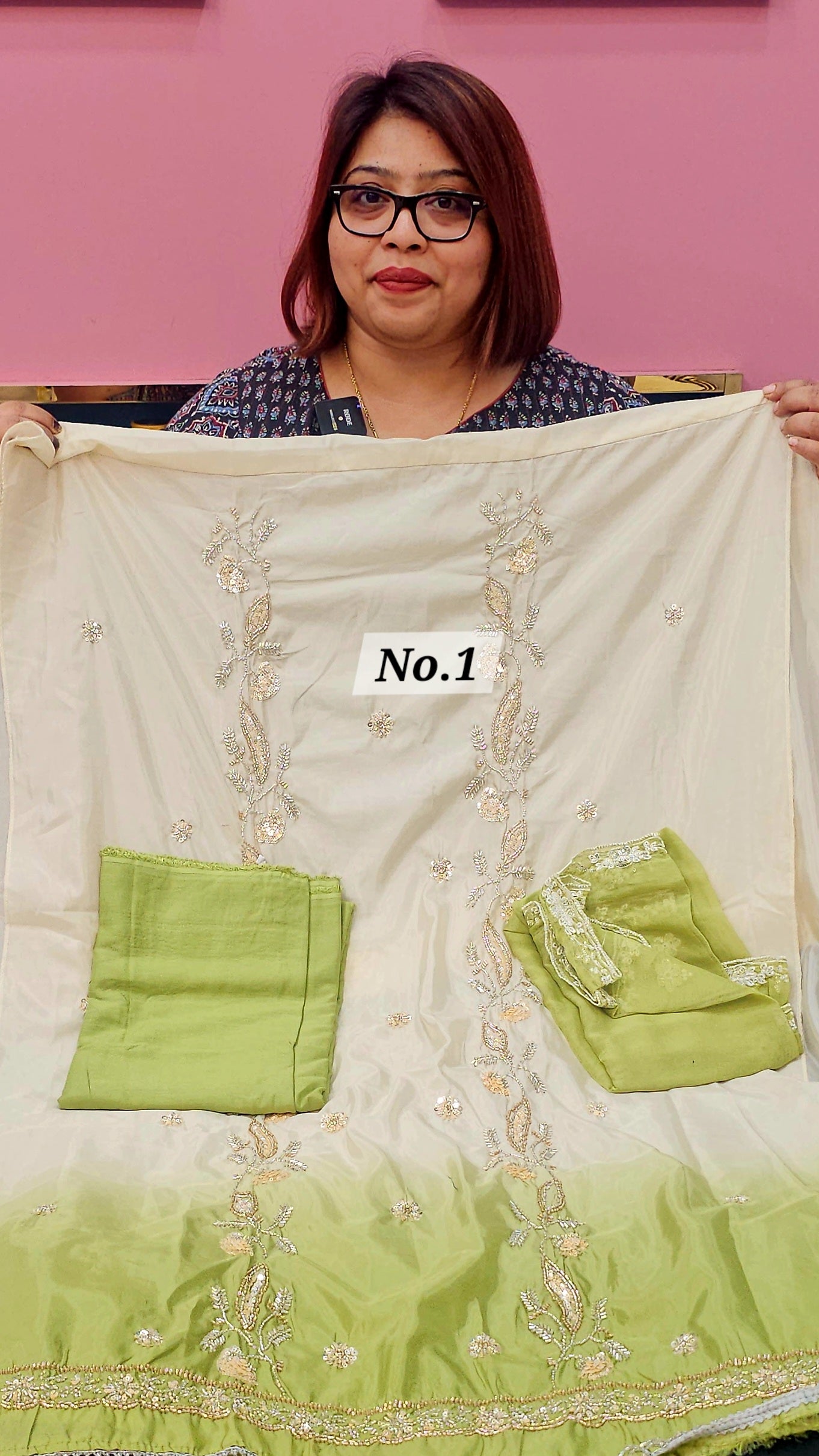 JUGNI 3PC DRESS MATERIAL (NO.1)