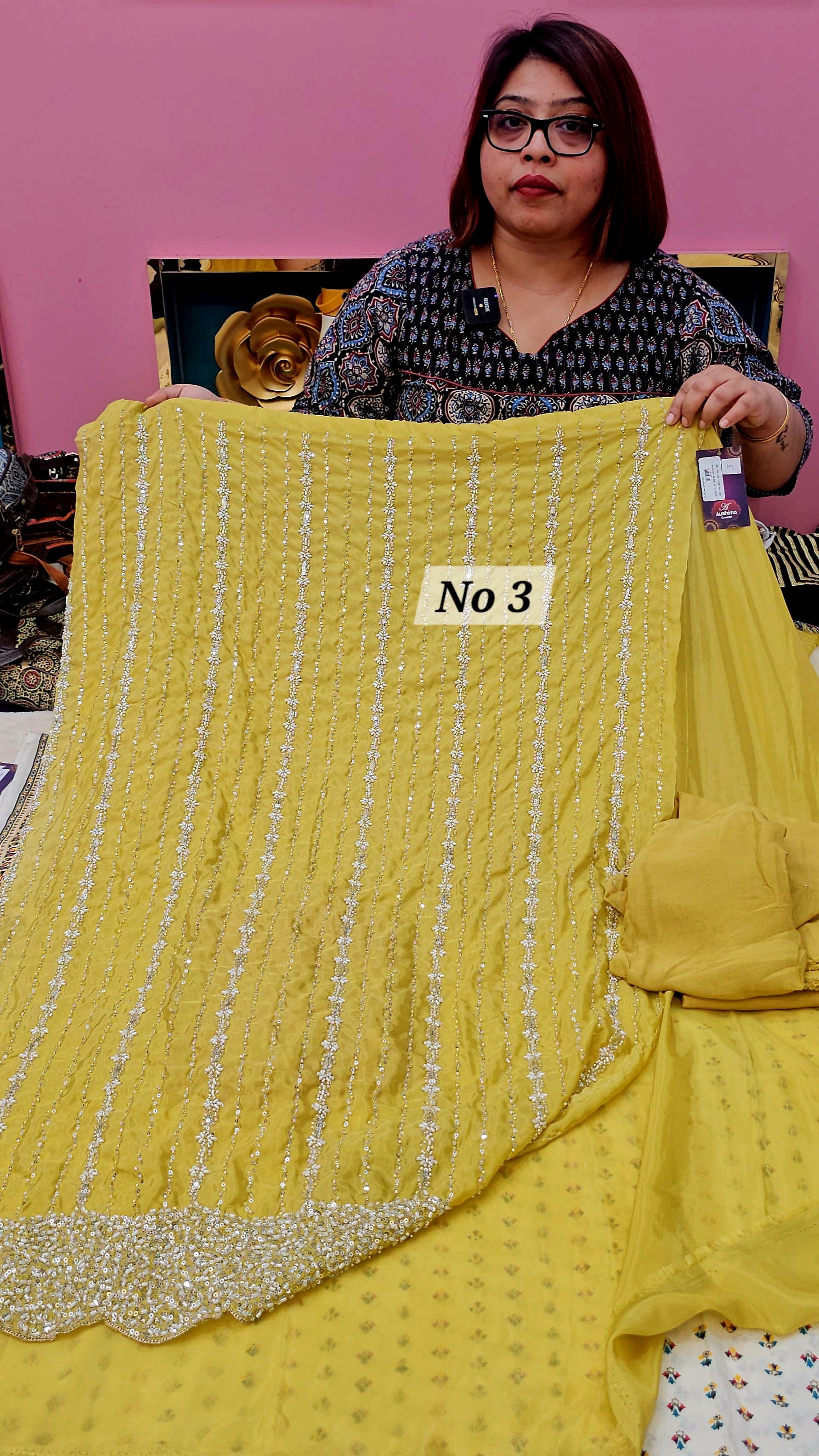 JUGNI 3PC DRESS MATERIAL (NO.3)