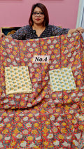 CHANDERI SILK SUIT MATERIAL (NO.4)
