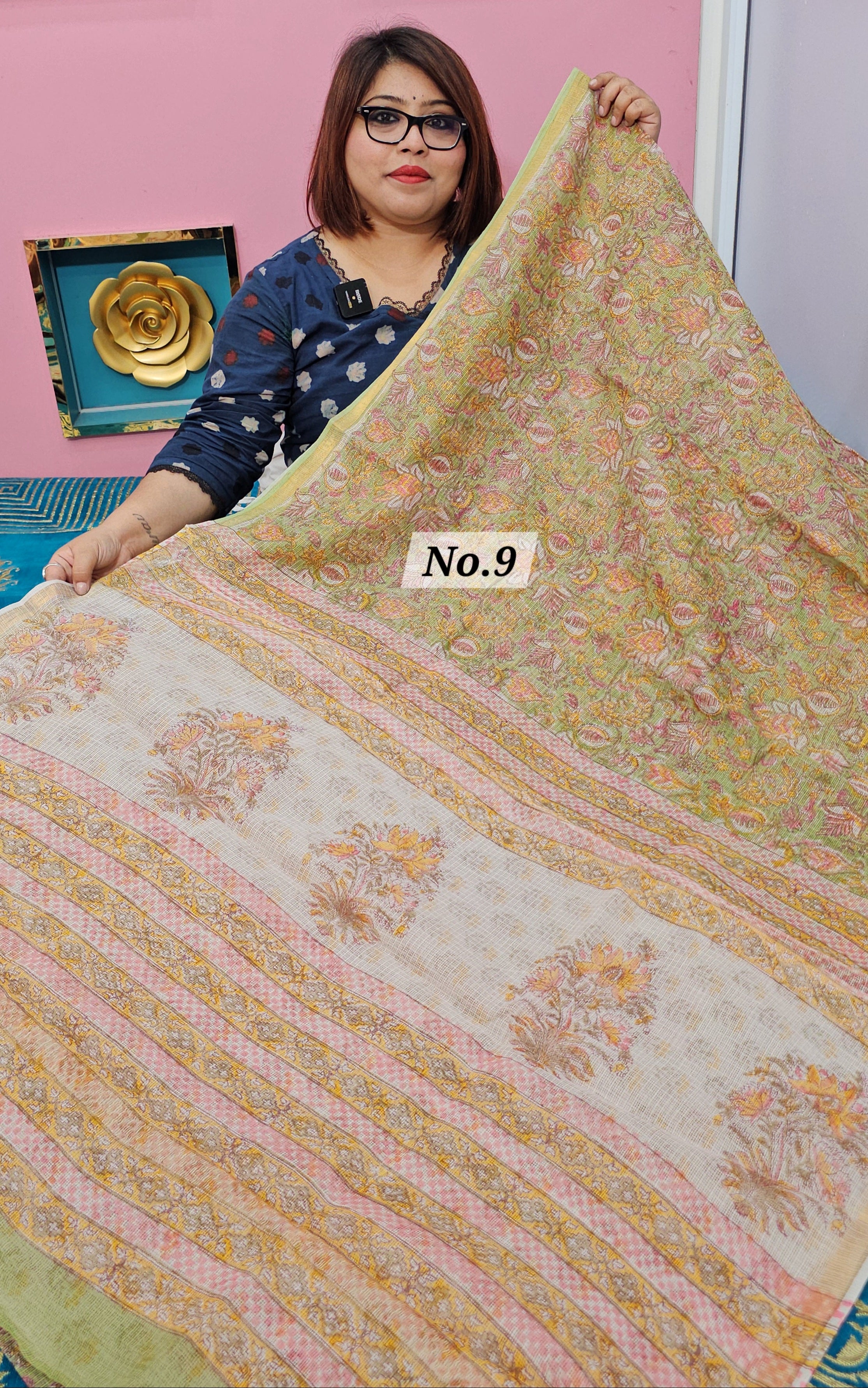 HANDBLOCK KOTA SAREE (NO.9)
