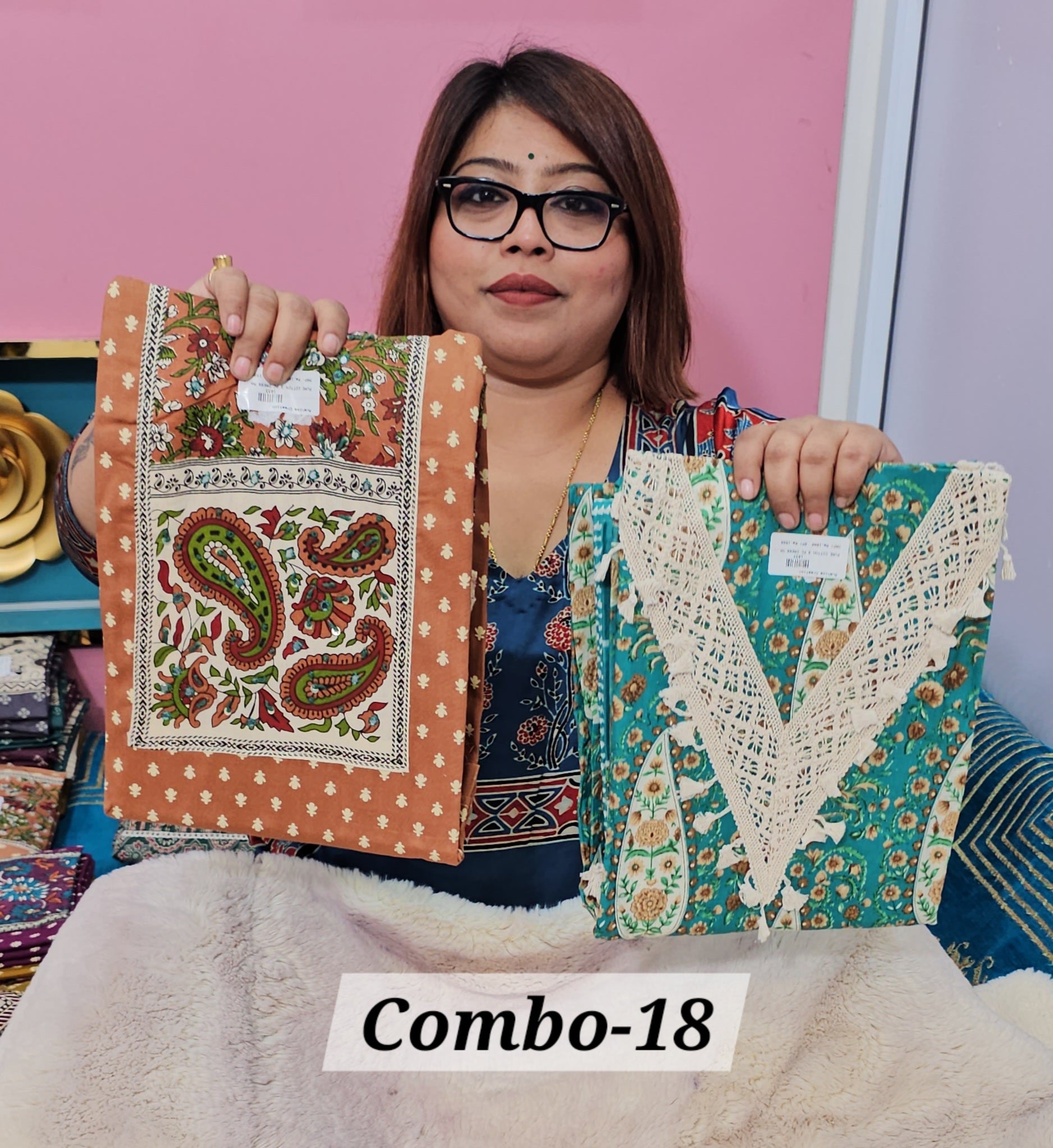 DRESS MATERIAL (COMBO-18)