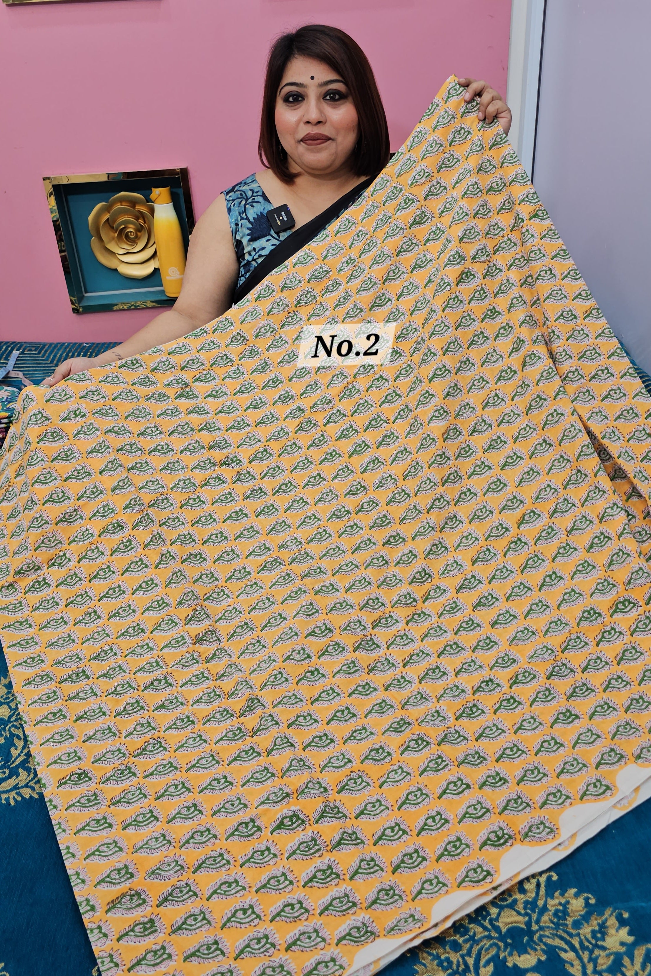 5MTR HANDBLOCK FABRIC (NO.2)