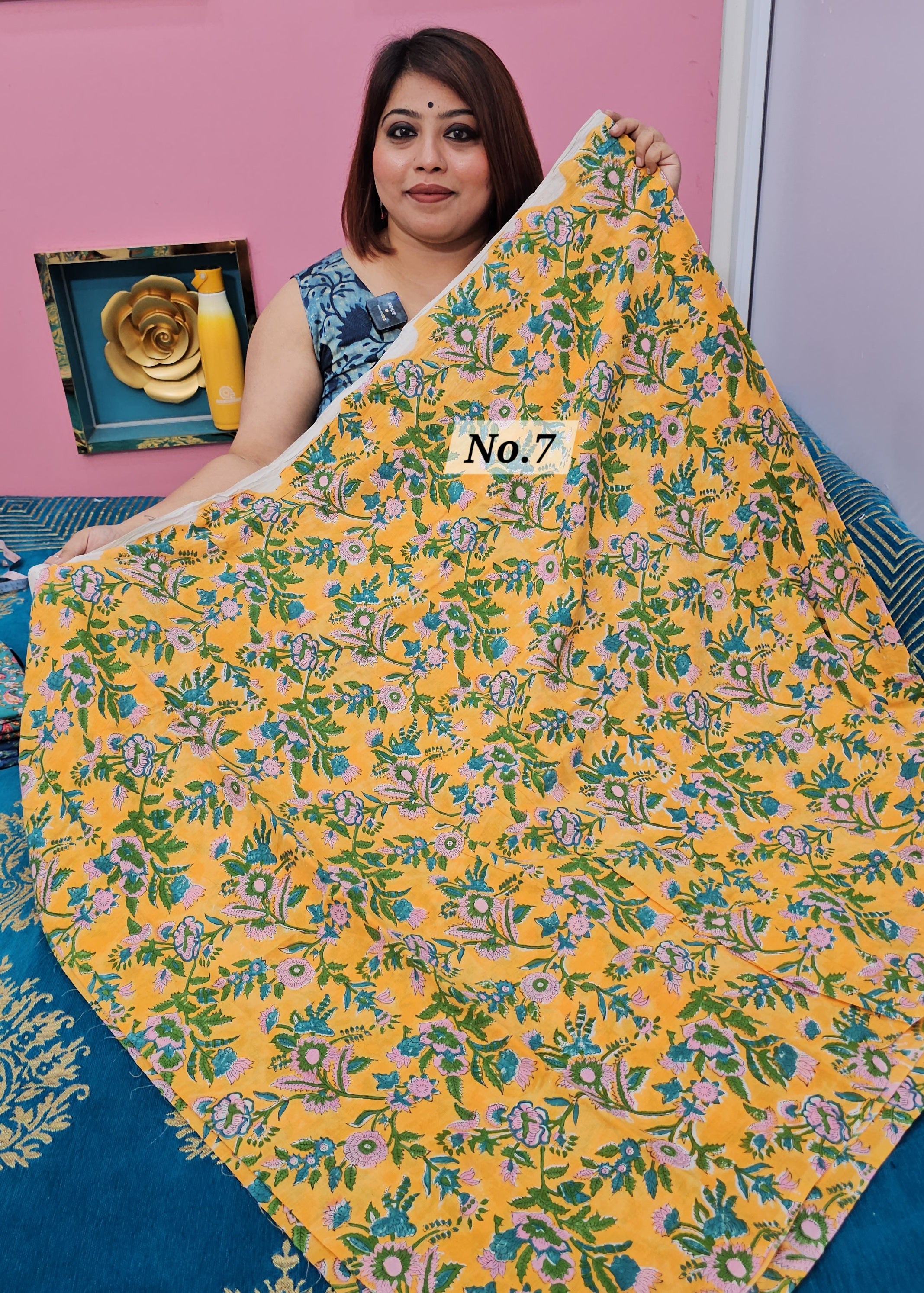 5MTR HANDBLOCK FABRIC (NO.7)