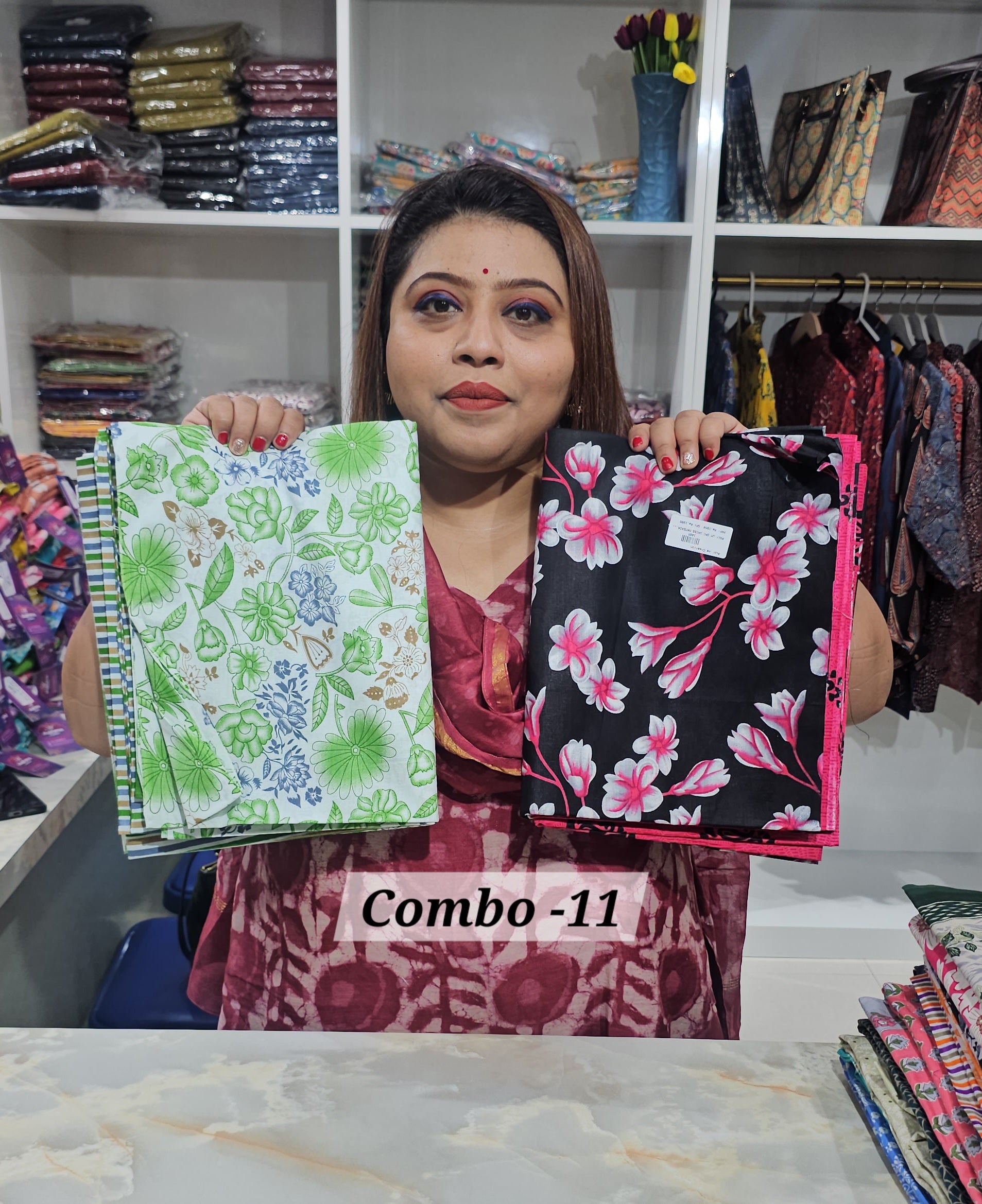 PREMIUM 3PC DRESS MATERIAL (COMBO - 11)