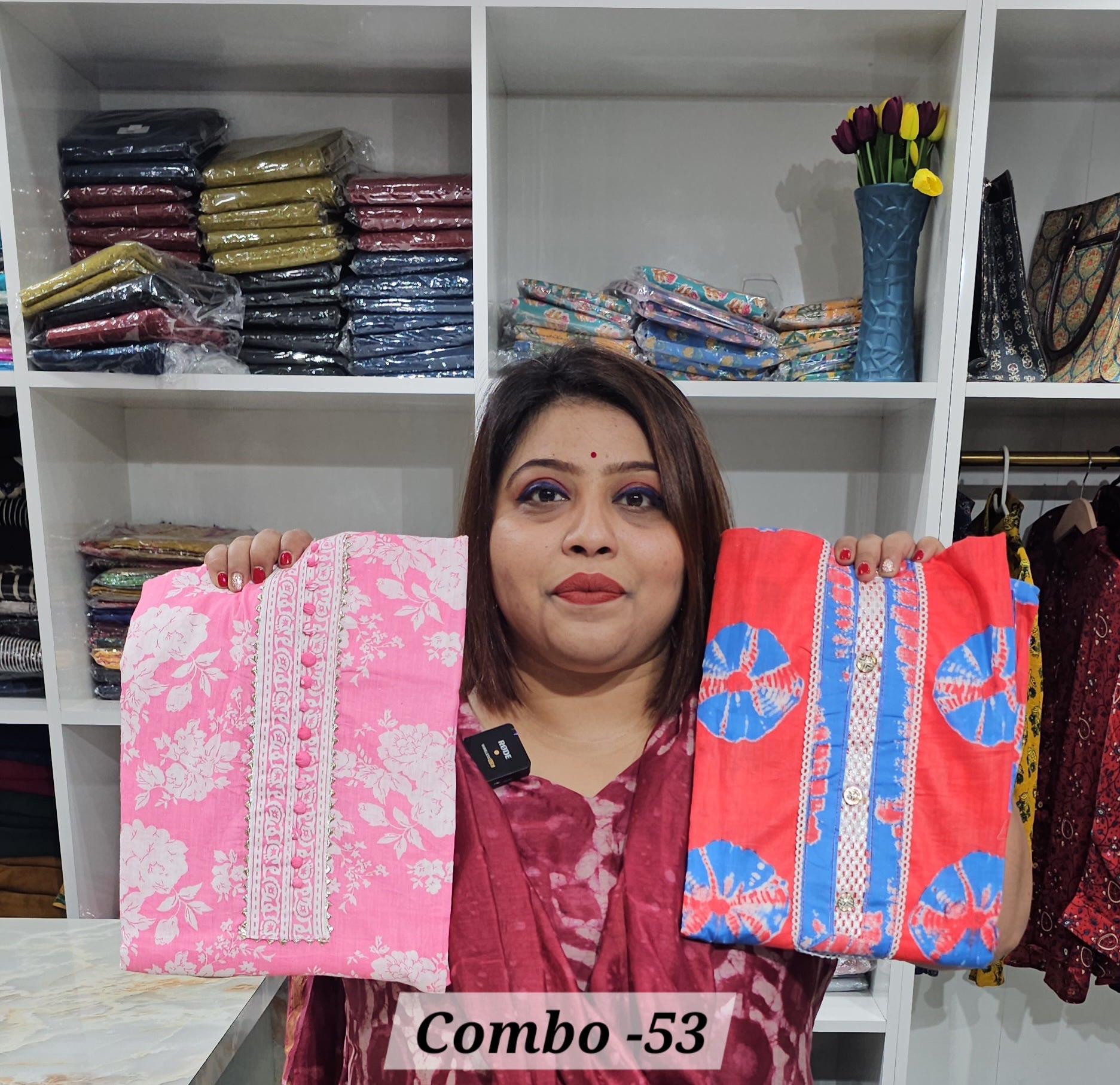 PREMIUM 3PC DRESS MATERIAL (COMBO - 53)