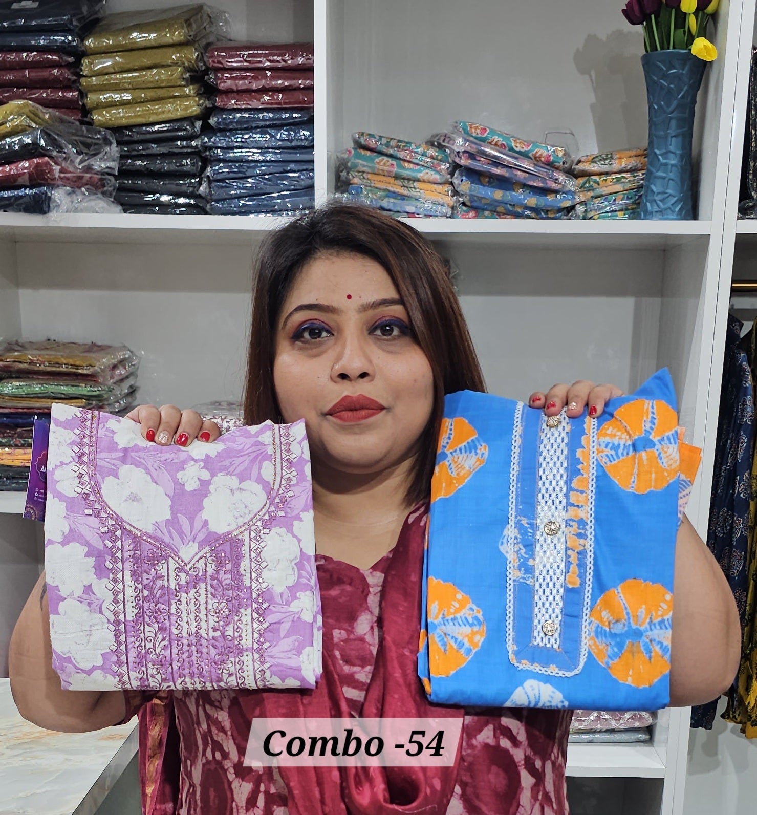 PREMIUM 3PC DRESS MATERIAL (COMBO - 54)