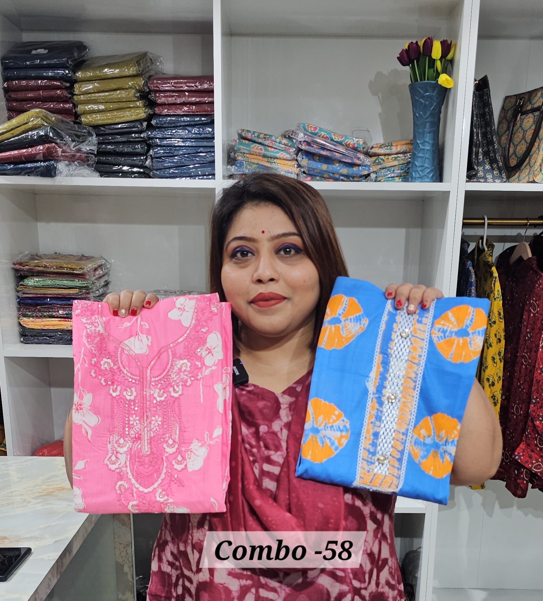 PREMIUM 3PC DRESS MATERIAL (COMBO - 58)