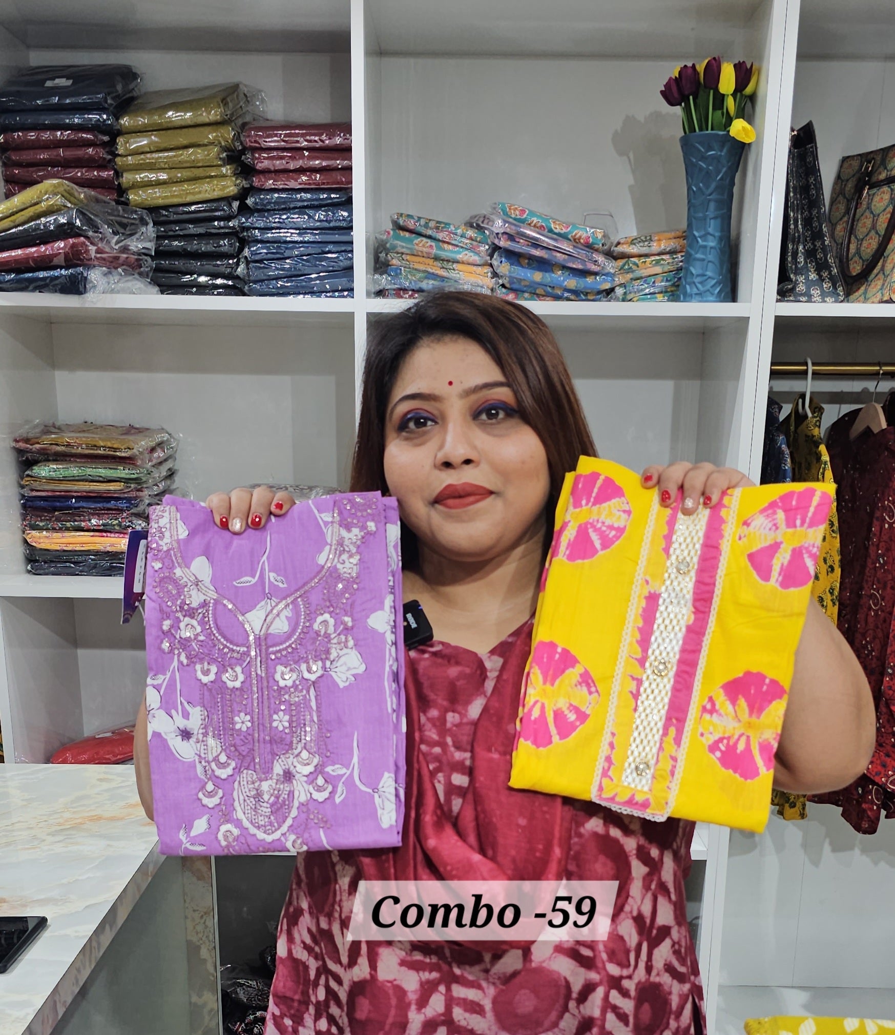 PREMIUM 3PC DRESS MATERIAL (COMBO - 59)