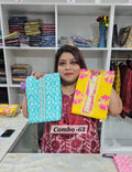 PREMIUM 3PC DRESS MATERIAL (COMBO - 63)
