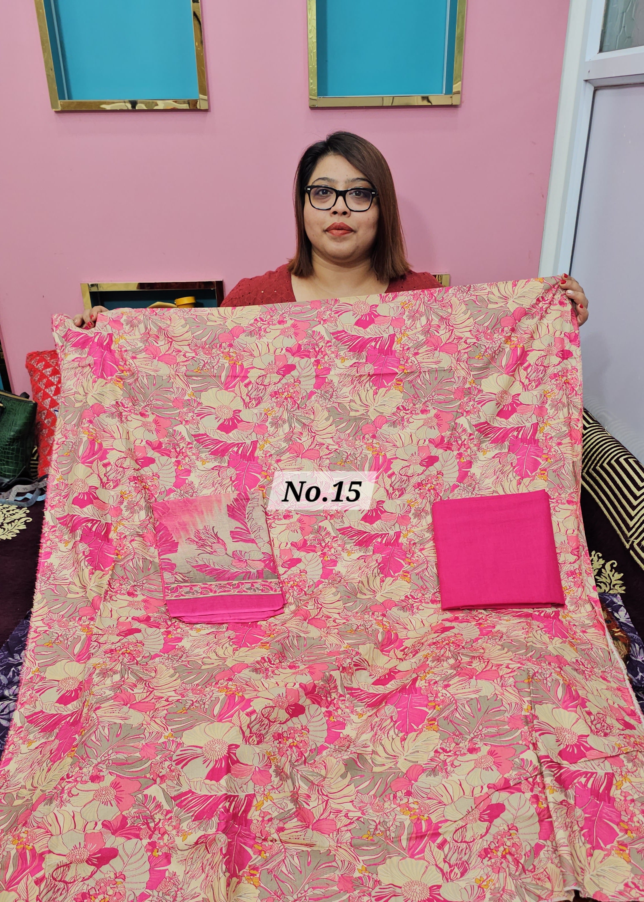 PREMIUM 3PC DRESS MATERIAL (NO. 15)