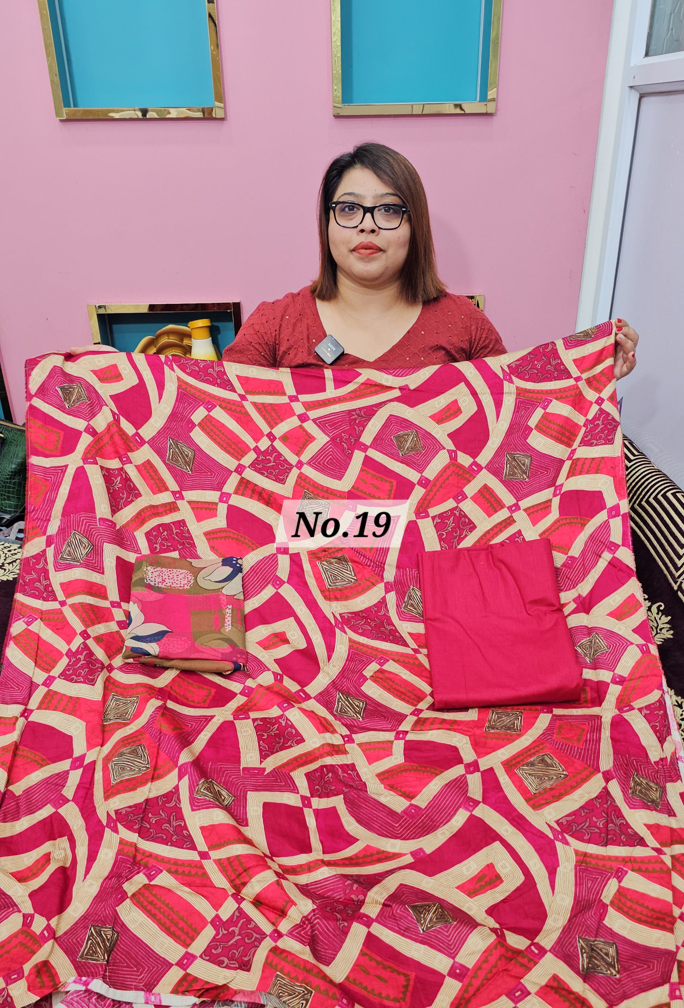 PREMIUM 3PC DRESS MATERIAL (NO. 19)