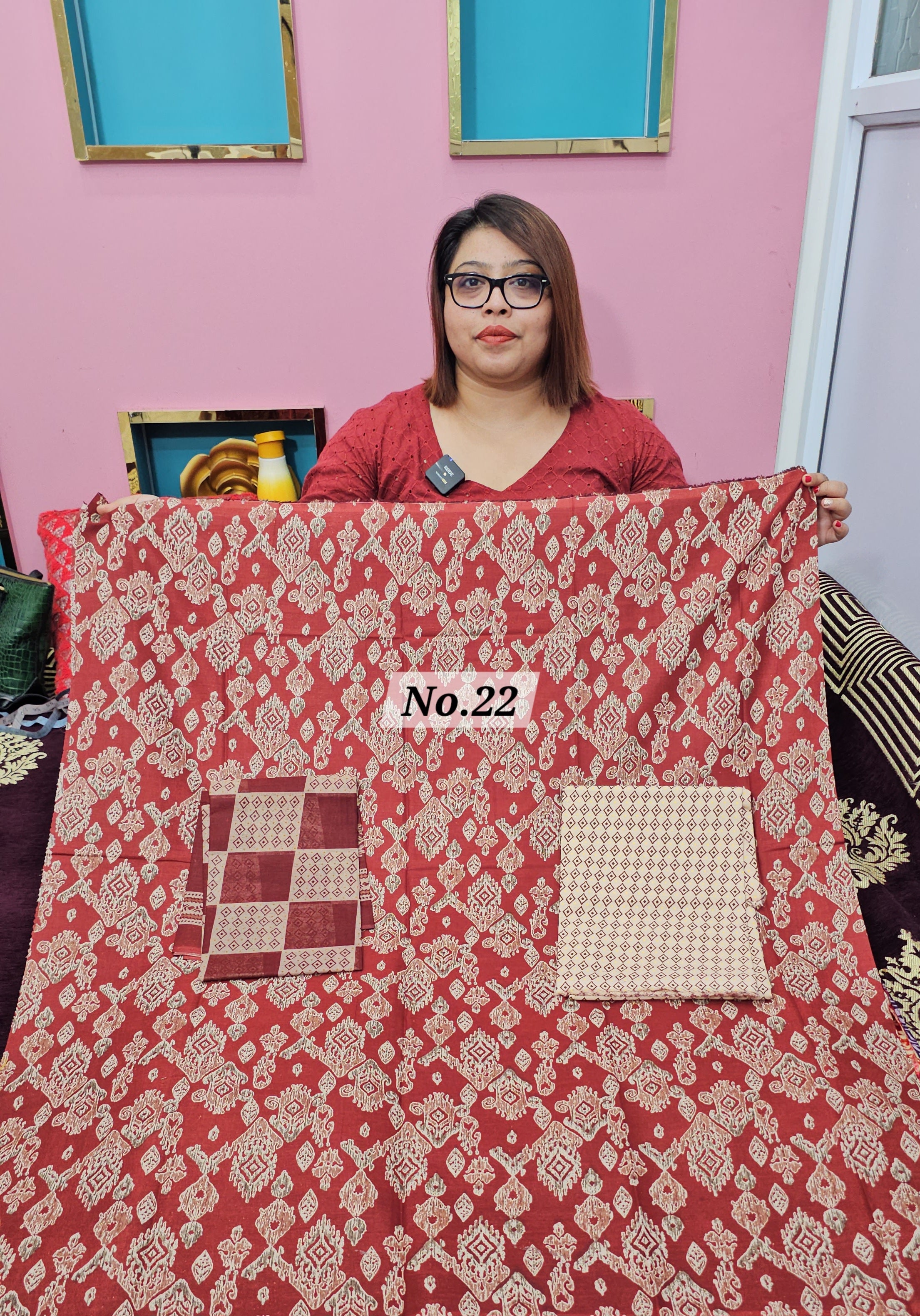 PREMIUM 3PC DRESS MATERIAL (NO. 22)