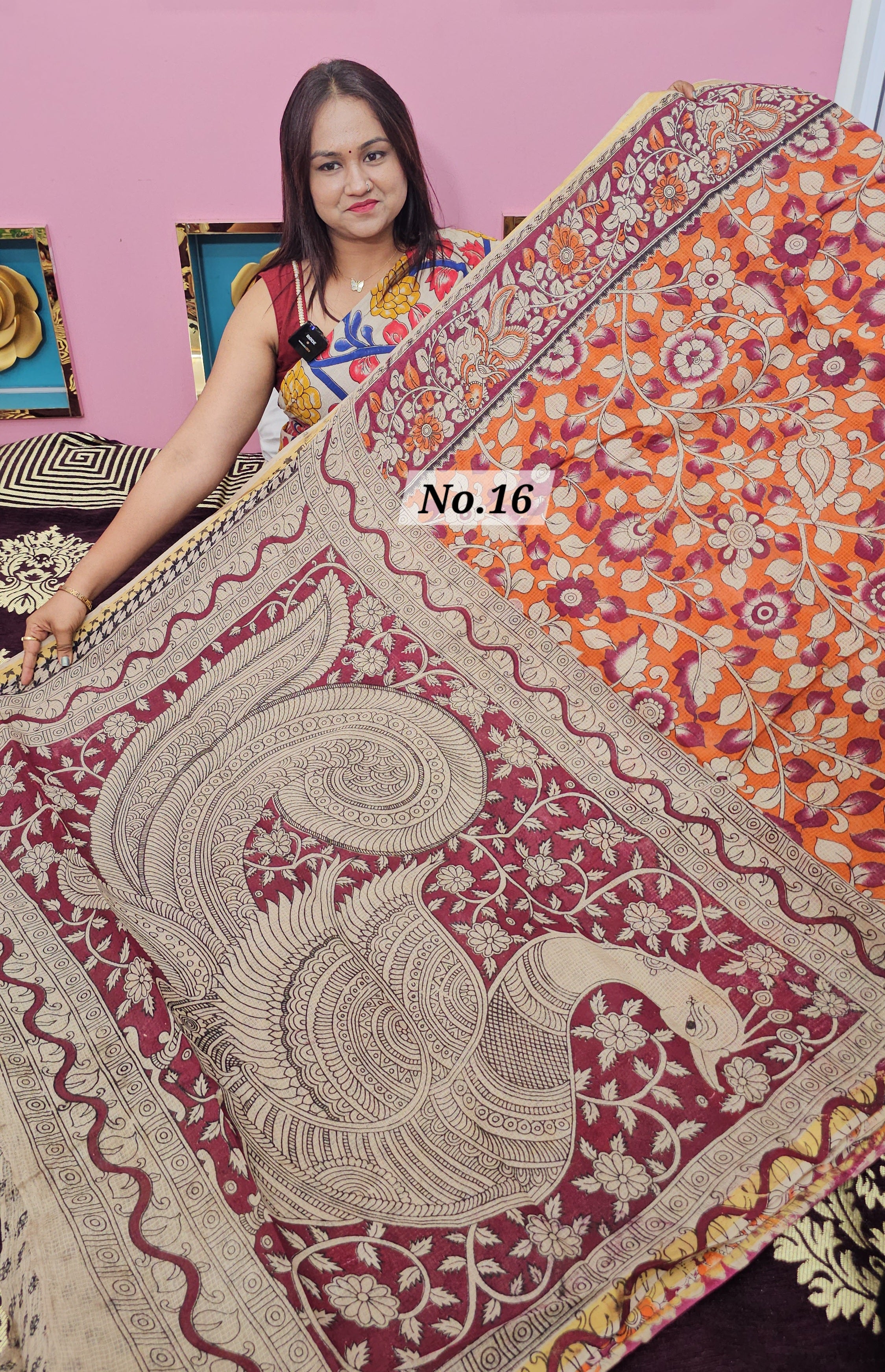 KALAMKARI KOTTA SAREE (NO.16)