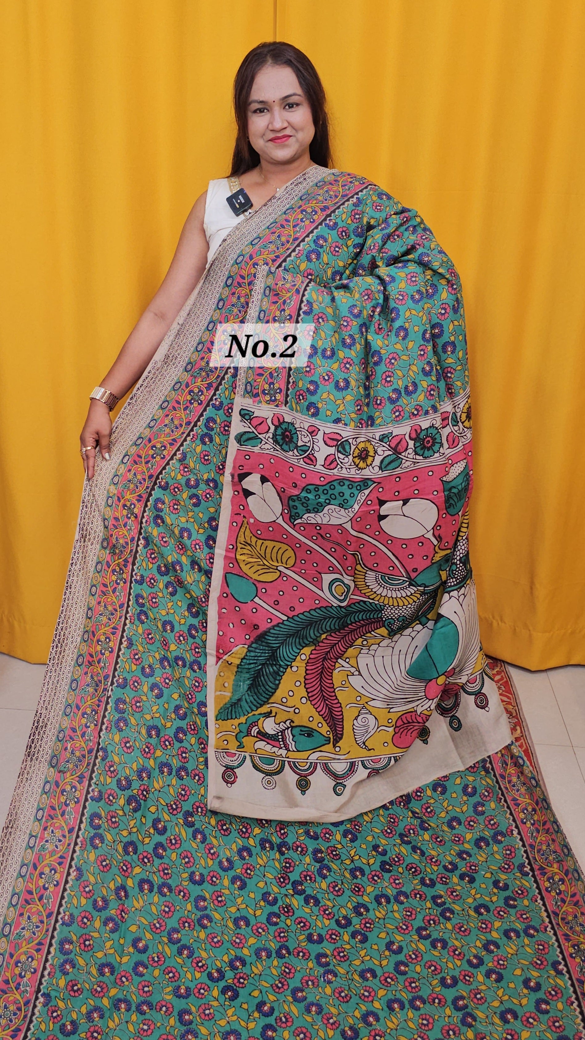 KALAMKARI SILK SAREE (NO.2)