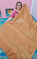 PURE CHANDERI MAHESHWARI SAREE (NO. 24)