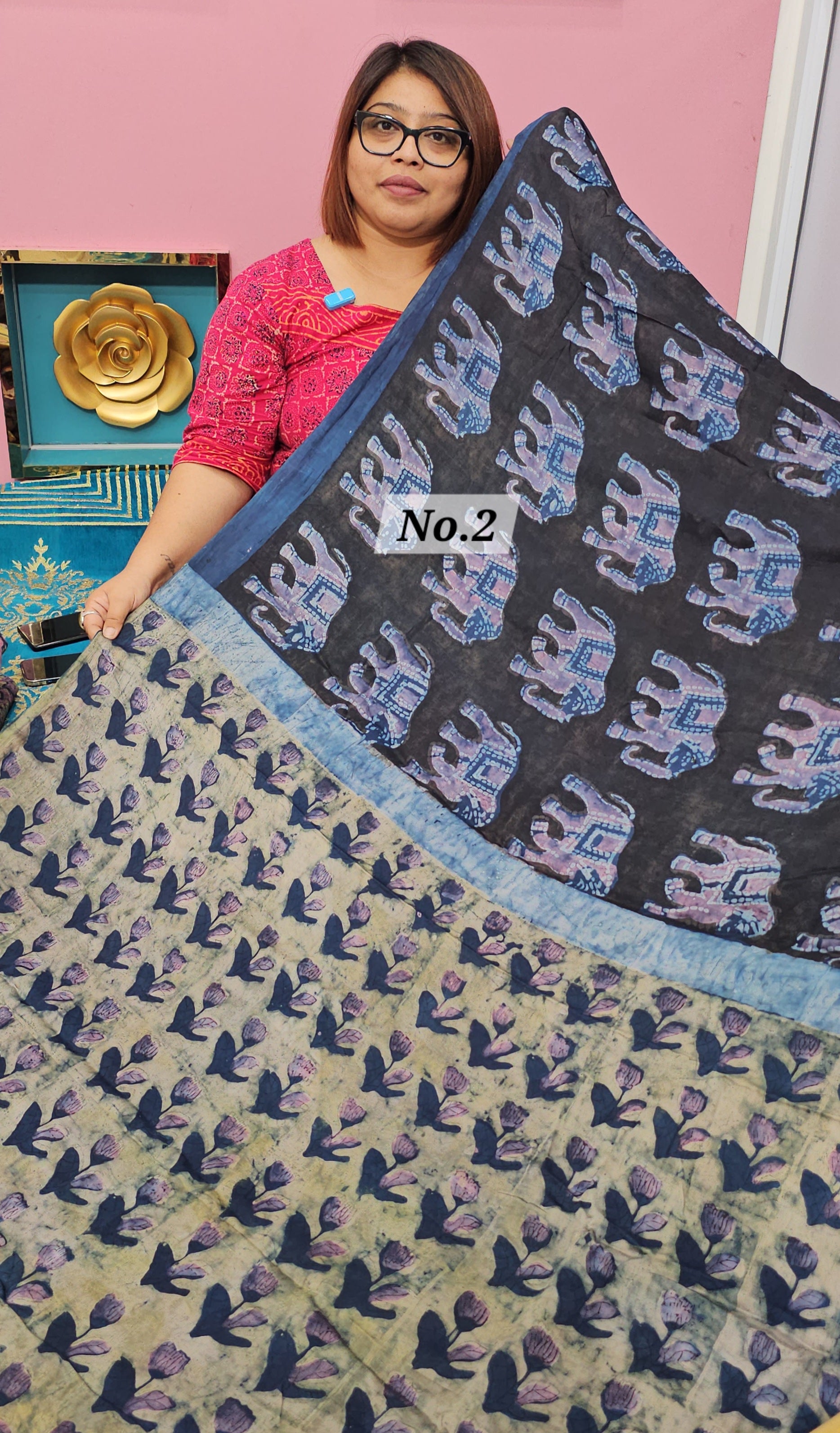 PURE MODAL VANASPATI SAREE (NO. 2)