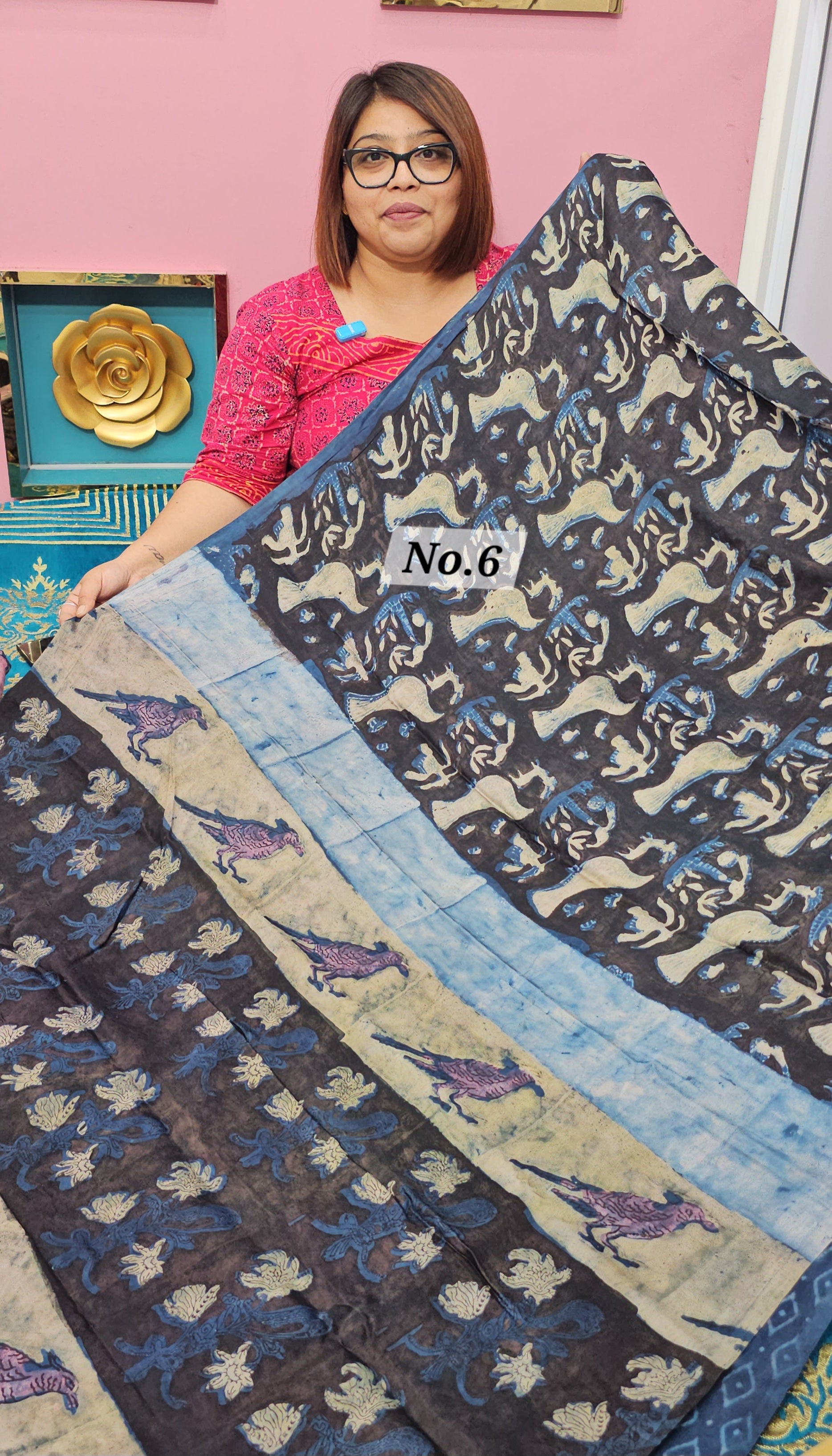 PURE MODAL VANASPATI SAREE (NO. 6)