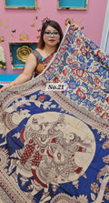 KALAMKARI SILK SAREE (NO.21)