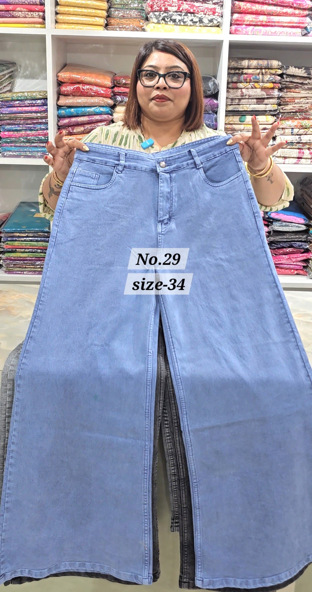 READY MADE JEANS SIZE-34 (NO.29)