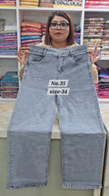 READY MADE JEANS SIZE-34 (NO.35)