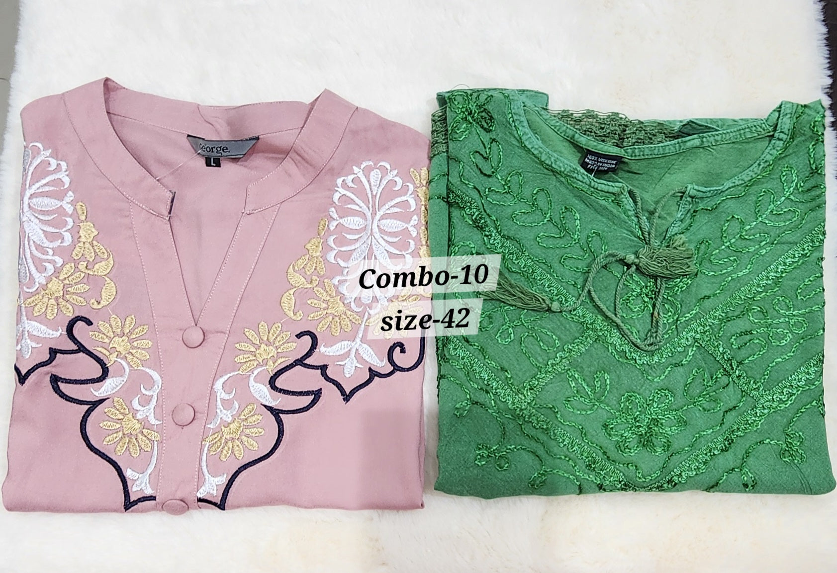 COTTON SHORT TOP {SIZE-42} (COMBO-10)