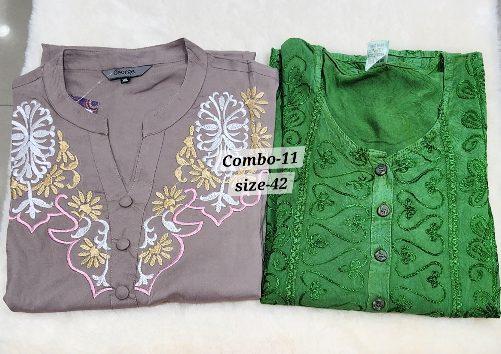 COTTON SHORT TOP {SIZE-42} (COMBO-11)