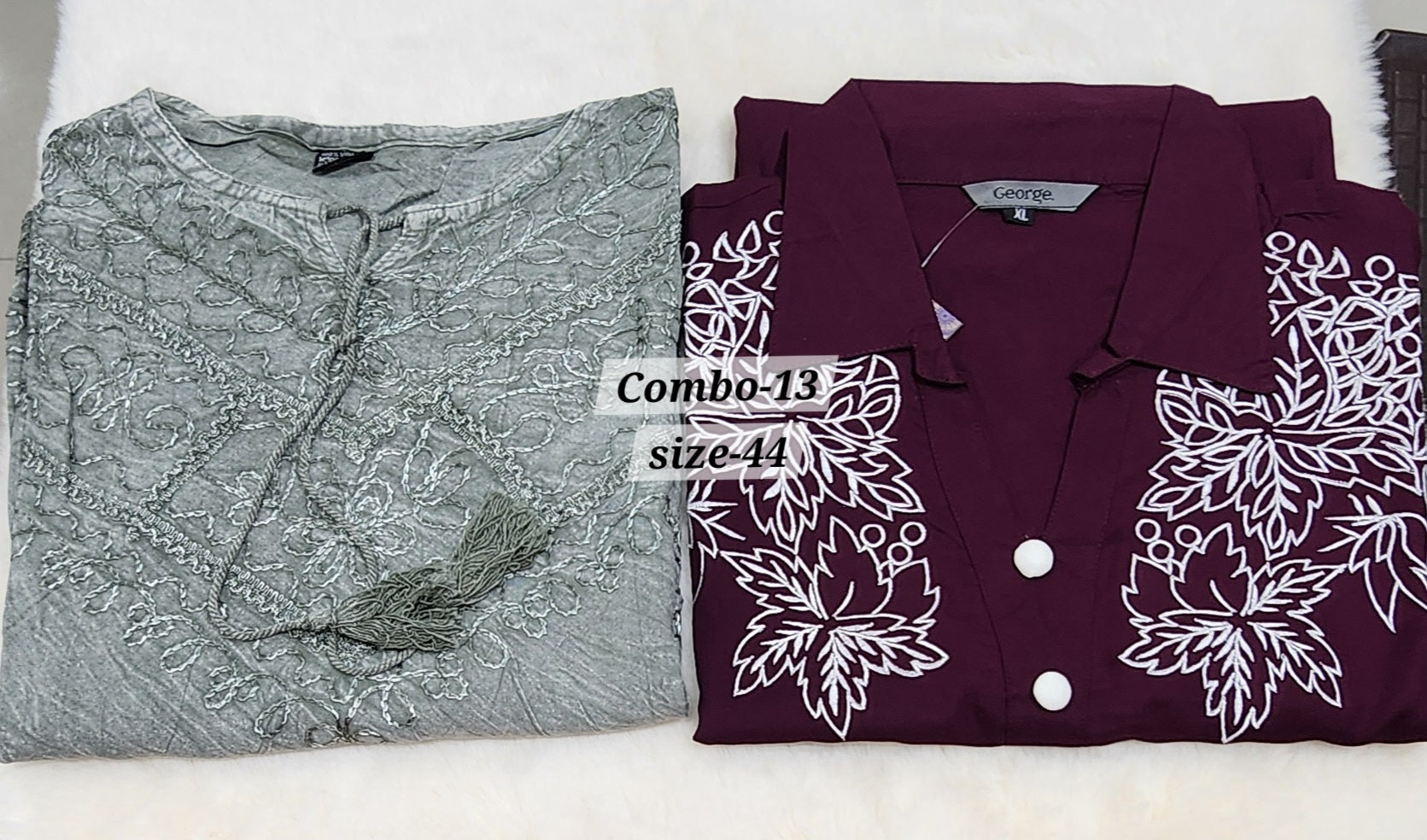COTTON SHORT TOP {SIZE-44} (COMBO-13)