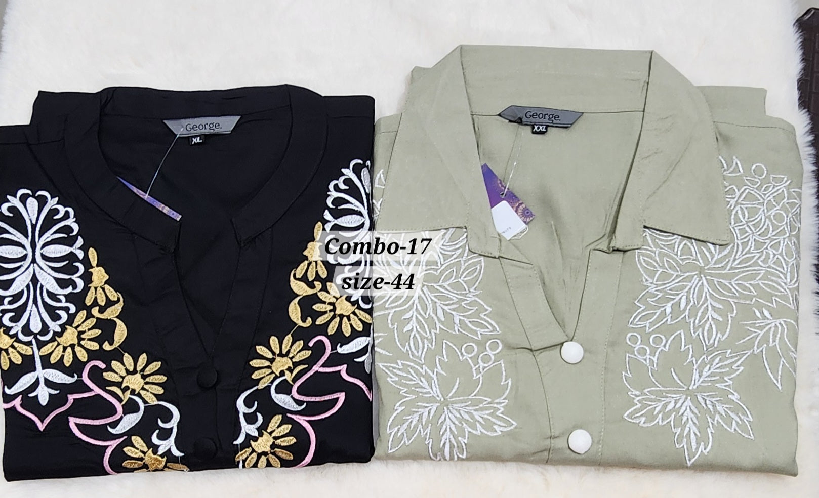 COTTON SHORT TOP {SIZE-44} (COMBO-17)