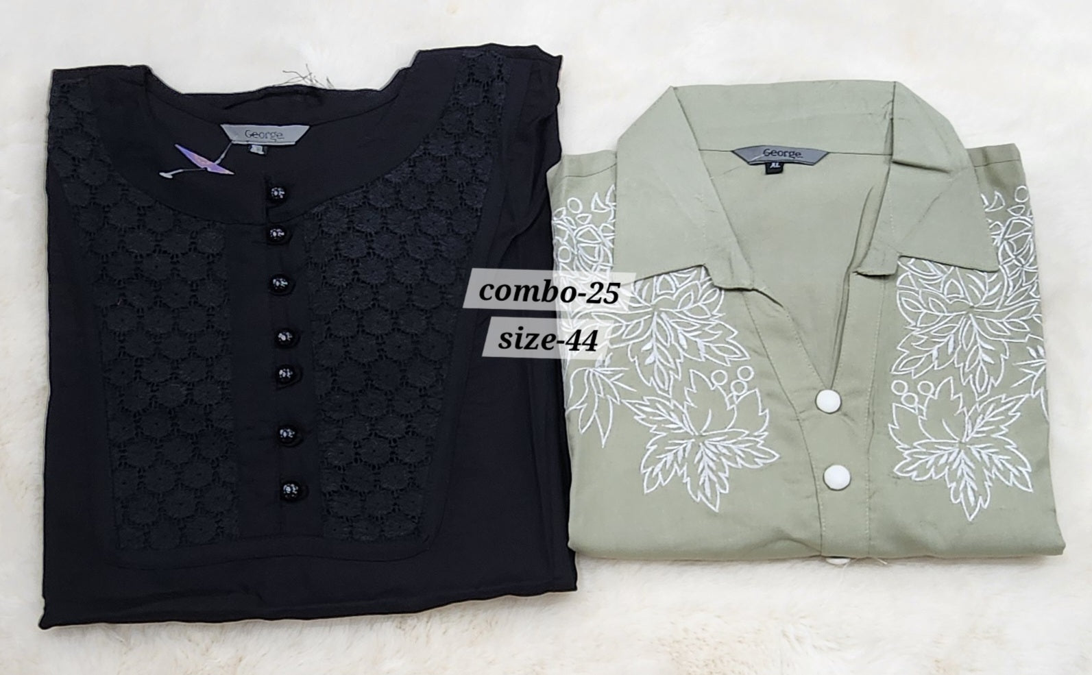 COTTON SHORT TOP {SIZE-44} (COMBO-25)