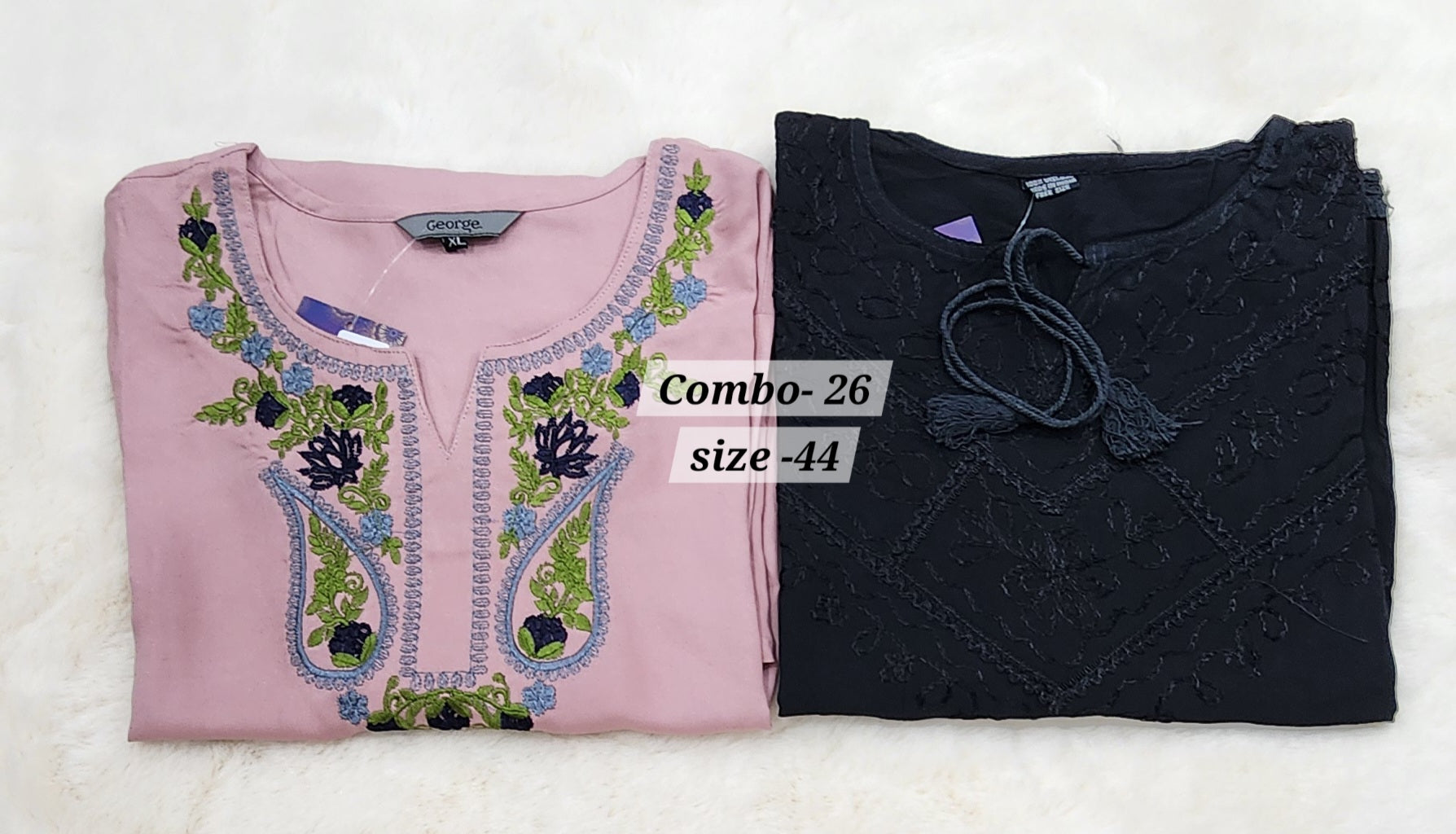 COTTON SHORT TOP {SIZE-44} (COMBO-26)