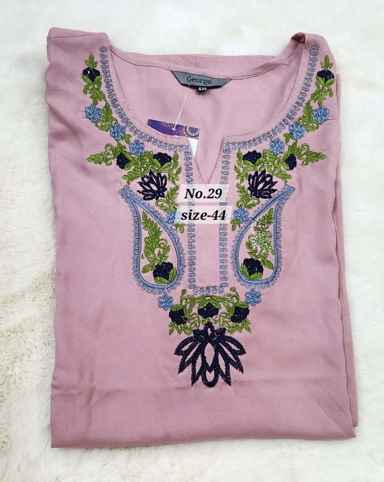 COTTON SHORT TOP {SIZE-44} (NO-29)