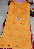 LUCKNOW CHIKANKARI READY MADE KURTI {SIZE-40} (NO. 6)