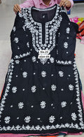 LUCKNOW CHIKANKARI READY MADE KURTI {SIZE-44} (NO. 25)