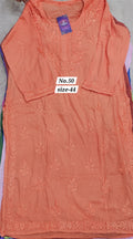 LUCKNOW CHIKANKARI READY MADE KURTI {SIZE-44} (NO. 50)