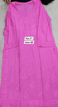 LUCKNOW CHIKANKARI READY MADE KURTI {SIZE-48} (NO. 57)