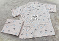 NIGHT WEAR CORD SET {SIZE-42} (NO.24)