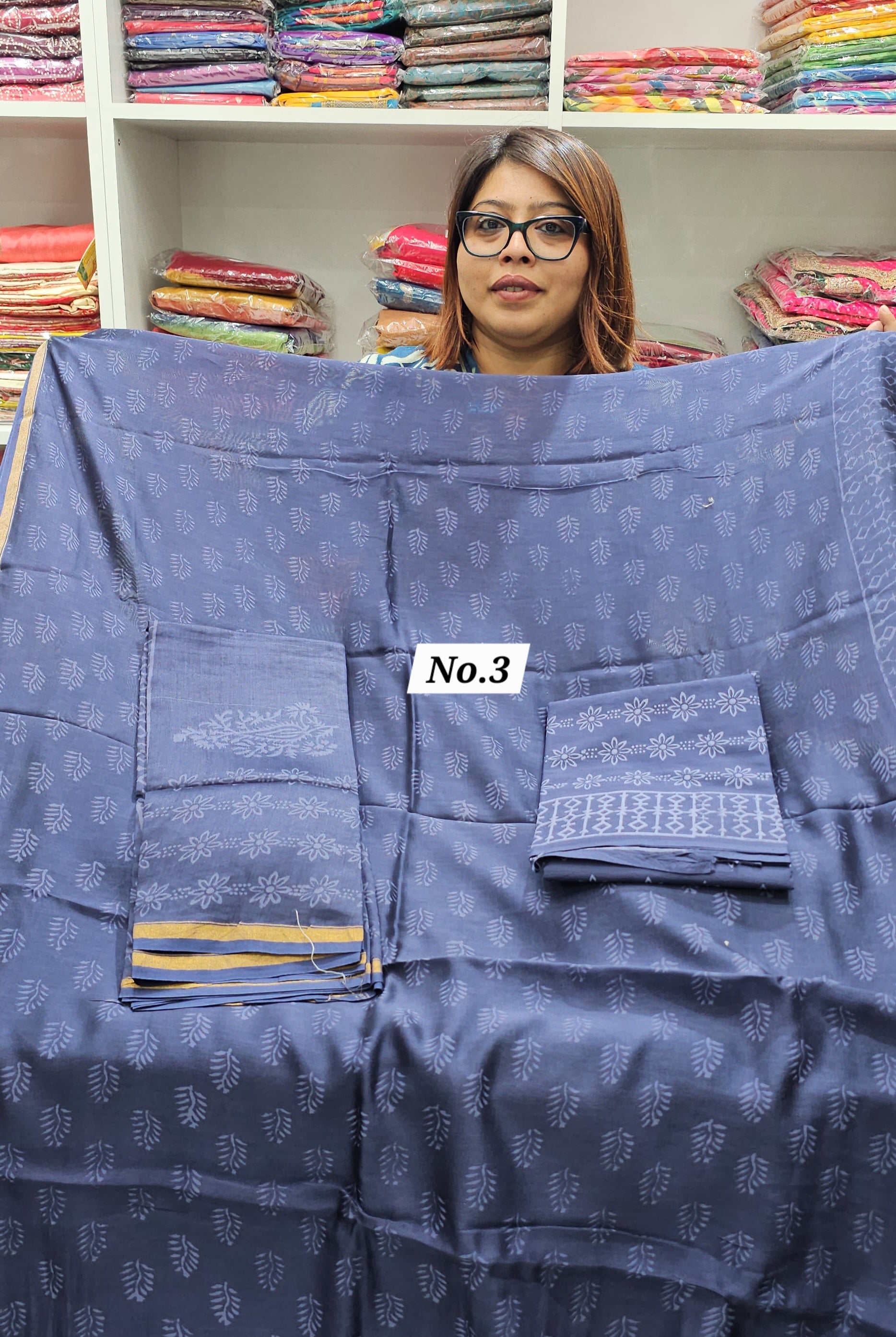 CHANDERI SILK SUITS (NO.3)