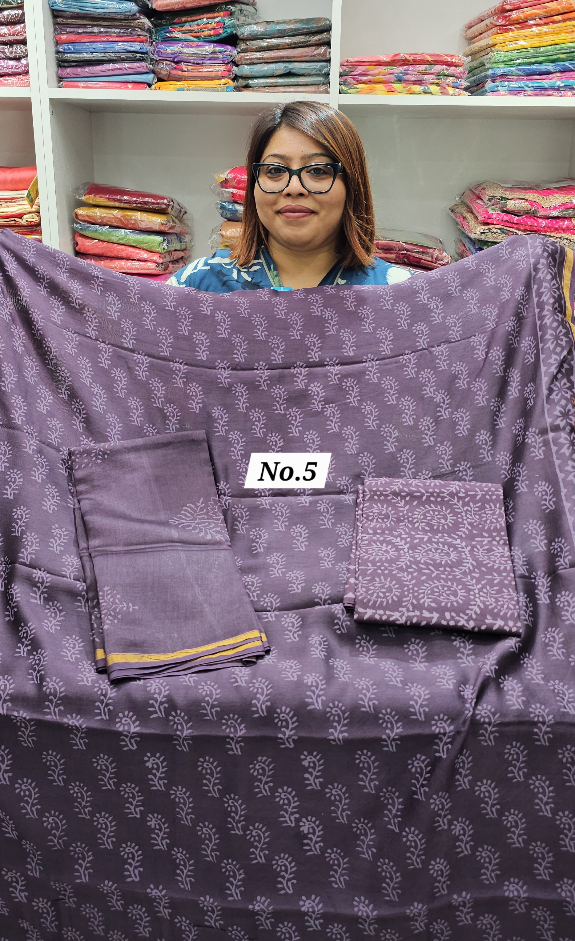CHANDERI SILK SUITS (NO.5)
