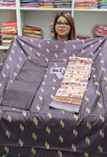 PURE HANDLOOM SILK 3PC DRESS MATERIAL (NO.2)
