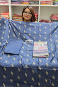 PURE HANDLOOM SILK 3PC DRESS MATERIAL (NO.4)